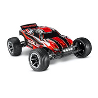 Traxxas 1/10 Rustler XL-5 2WD Stadium Truck With LED Lighting Red - 39-37054-61RED