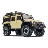 TRAXXAS 1/10 TRX4 DEFENDER SCALE AND TRAIL CRAWLER (DESERT SAND)