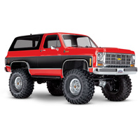 Traxxas TRX-4 1/10 Trail Crawler Truck w/'79 Chevrolet K5 Blazer Body (Red)
