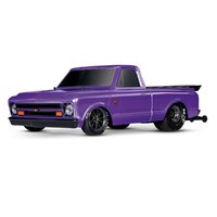 Traxxas Drag Slash 1/10 2WD RTR No Prep Truck Purple 1967 Chevrolet C10 Body