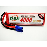 NXE 22.2V 4000Mah 60C Soft Case Lipo With EC5 - 4000SC606SEC5