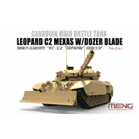Leopard C2 Mexas w/ Dozer Blade Canadian Main Battle Tank Meng Model - Nr. TS-041 - 1:35