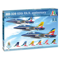 Italeri 1/72 Macchi MB 339 (3 Kits Included) P.A.N. 60th Anniversary Special Livery