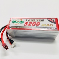 NXE 22.2V 5200Mah 50C Soft Case With Deans Plug - 5200SC506SDEAN