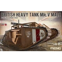 British Heavy Tank Mk.V Male Meng Model - Nr. TS-020 - 1:35