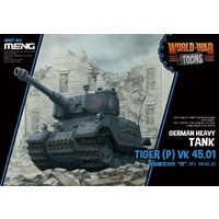 World War Toons Tiger (P) VK 45.01 Germany Heavy Tank Meng Model - Nr. WWT-015 - 1:Egg