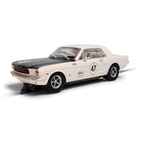 Scalextric Ford Mustang Bill and Fred Shepherd Goodwood Revival Slot Car