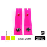 720Spin 1/8th Scale Optional Compact 2 & 2.5 Degree Buggy Toe Gauge Pink