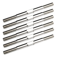 1Up Racing Pro Duty 3.5MM Titanium Turnbuckle Set - TLR 22 5.0 (Assorted Colours) - 740003