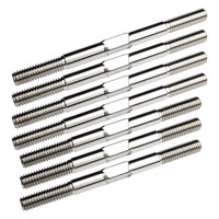 1Up Racing Pro Duty 3.5MM Titanium Turnbuckle Set - TLR 22X-4 (Assorted Colours) - 740804