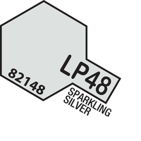 Tamiya LP-48 Sparkling Silver Lacquer Paint 10ml