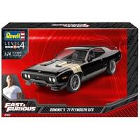 REVELL 1/24 Fast & Furious Dominic's 1971 Plymouth GTX