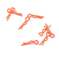 Team Zombie Body Clips 1/10 Fluorescent Red (10)