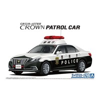 1/24 TOYOTA GRS210 CROWN PATROL CAR FOR PATROL '16
