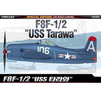 Academy 12313 1/48 F8F-1/2 "USS Tarawa" Le: Bearcat Plastic Model Kit