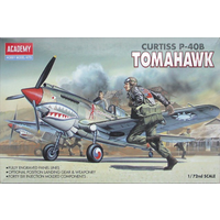 Academy 12456 1/72 P-40B Warhawk Plastic Model Kit