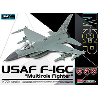 Academy 12541 1/72 USAF F-16C "Multirole Fighter" MCP Plastic Model Kit