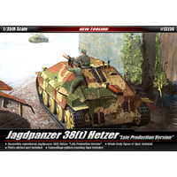 Academy 13230 1/35 Jagdpanzer 38(T) Hetzer "Late Version" Plastic Model Kit