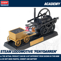 Academy 18133 Edukit Steam Locomotive Penydarren Plastic Model Kit
