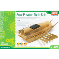 Academy 18135 Edukit Solar Power Turtle Ship Plastic Model Kit