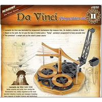Academy 18157 Davinci Flying Pendulum Clock Plastic Model Kit