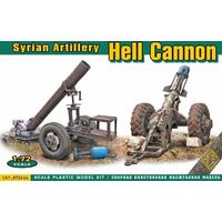 Ace Model 72444 1/72 Hell Cannon (Syrian Artillery ) Plastic Model Kit