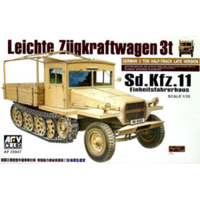 AFV Club AF35047 1/35 Sdkfz11 LATE VERSION OF Sdkfz11 with WOOD CAB