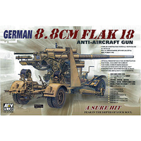 AFV Club AF35088 1/35 8.8cm Flak 18 Anti-aircraft gun