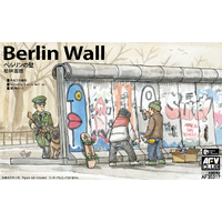 AFV Club AF35317 Berlin Wall (3 Units Wall Set) Plastic Model Kit