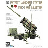 AFV Club AF35S93 Patriot Lanching Station & PAC-3 M91 Munition Plastic Model Kit