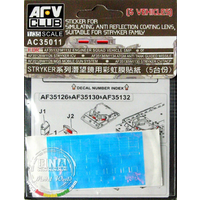 AFV Club AC35011 1/35 Sticker For Anti Reflection Coating On Periscope, Suitable For Stryker