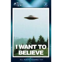 Atlantis 1008 5" I Want to Believe Photo 494 UFO Billy Meier w/Light Plastic Model Kit