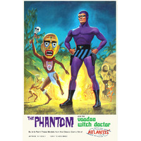Atlantis H3004 1/8 The Phantom and the Voodoo Witch Doctor Plastic Model Kit