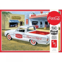 AMT 1189M 1/25 1960 Ford Ranchero w/Coke Chest (Coca-Cola) 2T Plastic Model Kit