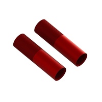 Arrma Aluminium Shock Body, 24x88mm, Red, 2pcs, 8S BLX