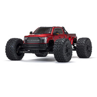 Arrma Big Rock 6S 4WD BLX 1/7 Monster Truck RTR, Red ARA7612T2
