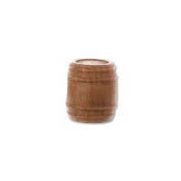 Artesania 8571 Barrel Walnut 18.0mm (2) Wooden Ship Accessory