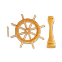 Artesania 8574 Ships Wheel 40mm Wooden Ship Accessory