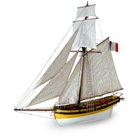 Artesania 22401 1/50 Le Renard French Cutter Wooden Ship Model
