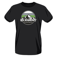 Element RC Circle Mountains T-Shirt, black, small