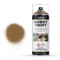 Vallejo 28014 Aerosol Leather Brown 400ml Hobby Spray paint