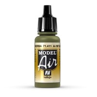 Vallejo 71411 Model Air A-19F Grass Green 17ml Acrylic Paint