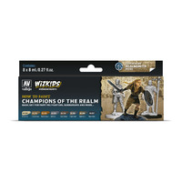 Vallejo 80250 Wizkids Premium set: Champions of the Realm Acrylic Paint Set (8 Colour Set)