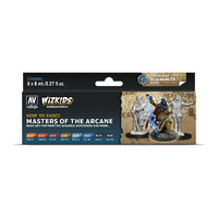 Vallejo 80257 Wizkids Premium set: Masters of the Arcane Acrylic Paint Set (8 Colour Set)