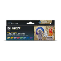 Vallejo 80258 Wizkids Premium set: Arcane Elements Acrylic Paint Set (8 Colour Set)