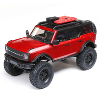 Axial SCX24 2021 Ford Bronco 1/24 Crawler RTR Red - AXI00006T1