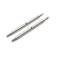 Axial M6x163.5mm Stainless Steel Turnbuckles, 2pcs, SCX6