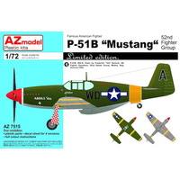 AZ Models AZ7515 1/72 P-51B Mustang 52.nd FG Plastic Model Kit