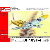 AZ Models AZ7531 1/72 Bf 109F-4 Aces Plastic Model Kit