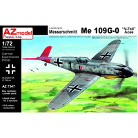 AZ Models AZ7547 1/72 Bf 109G-0/V/Aces Plastic Model Kit